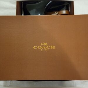 Coach Size 9 Talia Shiny Rain boots